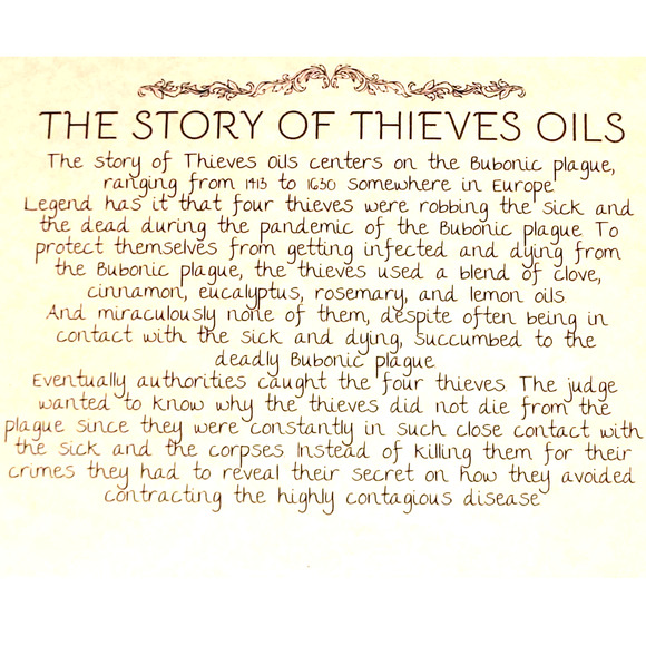 3- 10ML"Take Care" Essential Blends Roll Ons *No Pain *Breathe *Thieves' Oil - Picture 6 of 8